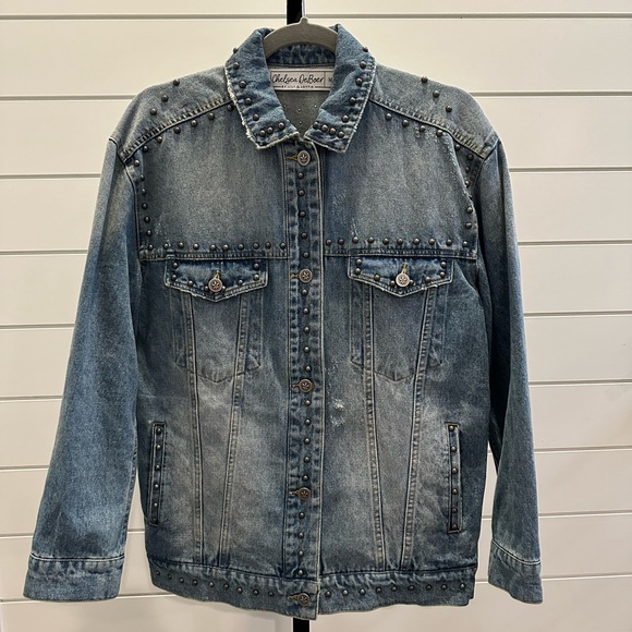 Lauriebelles Jackets & Blazers - Chelsea DeBoer Denim Studded Jacket